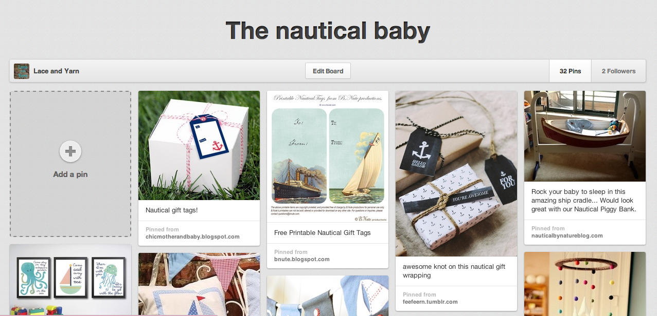 nautical baby gifts